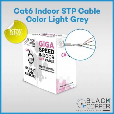 black copper cat6 stp